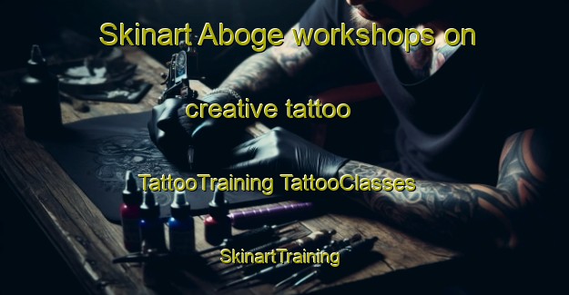 Skinart Aboge workshops on creative tattoo | #TattooTraining #TattooClasses #SkinartTraining-Indonesia