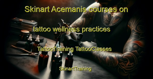 Skinart Acemanis courses on tattoo wellness practices | #TattooTraining #TattooClasses #SkinartTraining-Indonesia