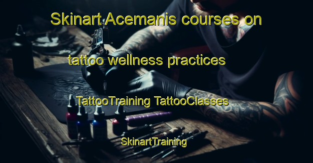 Skinart Acemanis courses on tattoo wellness practices | #TattooTraining #TattooClasses #SkinartTraining-Indonesia