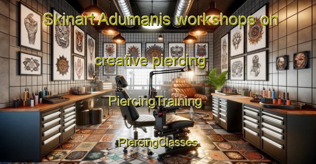 Skinart Adumanis workshops on creative piercing | #PiercingTraining #PiercingClasses #SkinartTraining-Indonesia