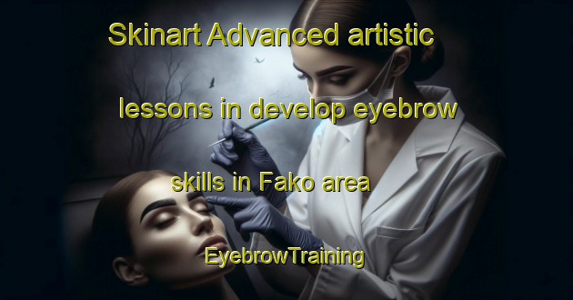 Skinart Advanced artistic lessons in develop eyebrow skills in Fako area | EyebrowTraining | EyebrowClasses | SkinartTraining-Indonesia