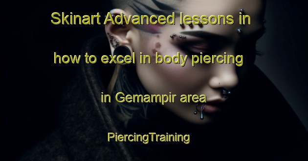 Skinart Advanced lessons in how to excel in body piercing in Gemampir area | PiercingTraining | PiercingClasses | SkinartTraining-Indonesia