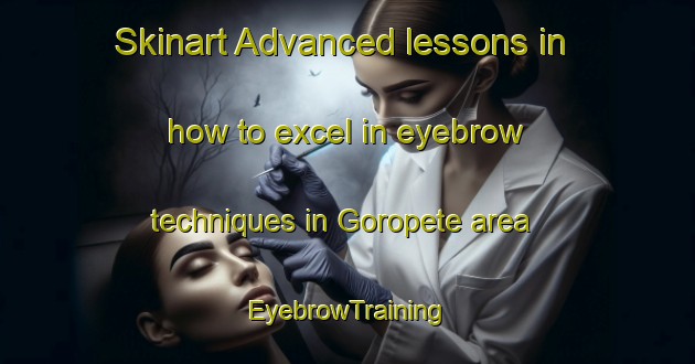 Skinart Advanced lessons in how to excel in eyebrow techniques in Goropete area | EyebrowTraining | EyebrowClasses | SkinartTraining-Indonesia