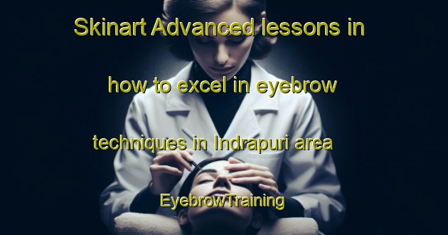Skinart Advanced lessons in how to excel in eyebrow techniques in Indrapuri area | EyebrowTraining | EyebrowClasses | SkinartTraining-Indonesia