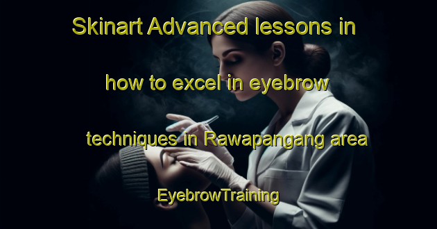 Skinart Advanced lessons in how to excel in eyebrow techniques in Rawapangang area | EyebrowTraining | EyebrowClasses | SkinartTraining-Indonesia