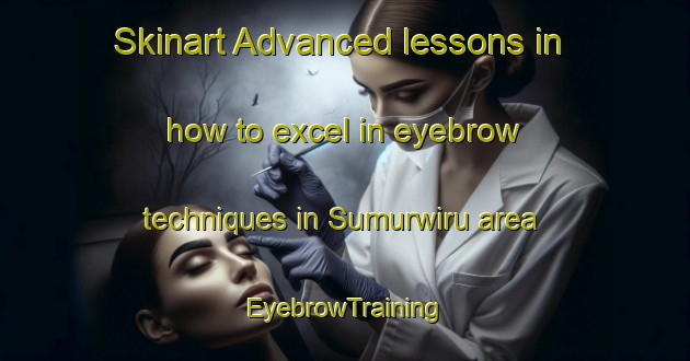 Skinart Advanced lessons in how to excel in eyebrow techniques in Sumurwiru area | EyebrowTraining | EyebrowClasses | SkinartTraining-Indonesia