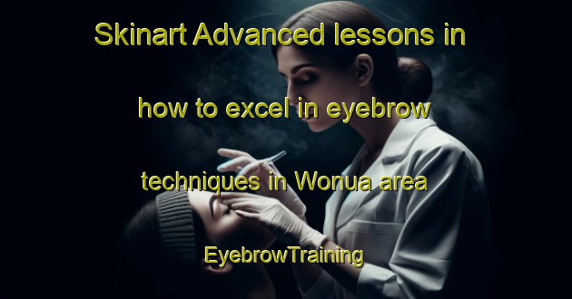 Skinart Advanced lessons in how to excel in eyebrow techniques in Wonua area | EyebrowTraining | EyebrowClasses | SkinartTraining-Indonesia