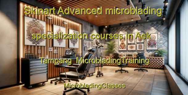 Skinart Advanced microblading specialization courses in Aek Tampang | #MicrobladingTraining #MicrobladingClasses #SkinartTraining-Indonesia