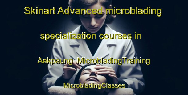 Skinart Advanced microblading specialization courses in Aekpaung | #MicrobladingTraining #MicrobladingClasses #SkinartTraining-Indonesia