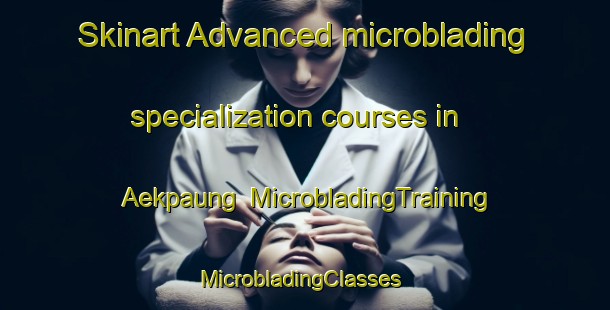 Skinart Advanced microblading specialization courses in Aekpaung | MicrobladingTraining | MicrobladingClasses | SkinartTraining-Indonesia