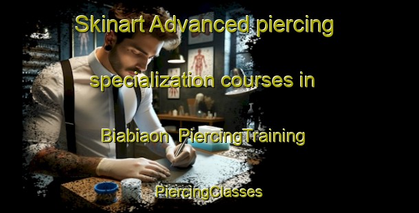 Skinart Advanced piercing specialization courses in Biabiaon | #PiercingTraining #PiercingClasses #SkinartTraining-Indonesia