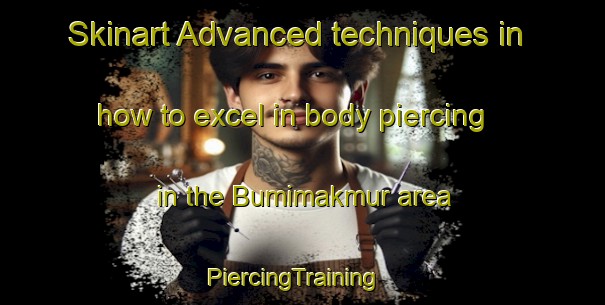 Skinart Advanced techniques in how to excel in body piercing in the Bumimakmur area | PiercingTraining | PiercingClasses | SkinartTraining-Indonesia