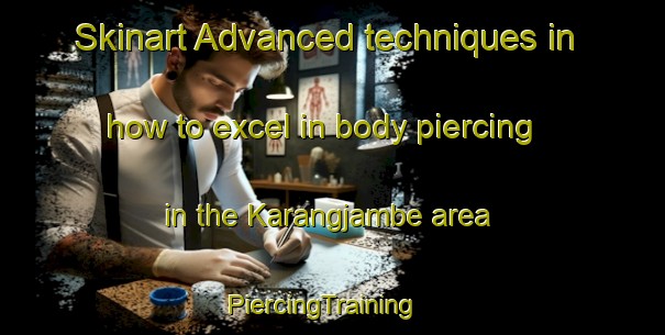 Skinart Advanced techniques in how to excel in body piercing in the Karangjambe area | PiercingTraining | PiercingClasses | SkinartTraining-Indonesia