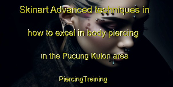Skinart Advanced techniques in how to excel in body piercing in the Pucung Kulon area | PiercingTraining | PiercingClasses | SkinartTraining-Indonesia