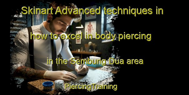 Skinart Advanced techniques in how to excel in body piercing in the Sembung Dua area | PiercingTraining | PiercingClasses | SkinartTraining-Indonesia