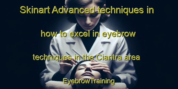 Skinart Advanced techniques in how to excel in eyebrow techniques in the Ciantra area | EyebrowTraining | EyebrowClasses | SkinartTraining-Indonesia