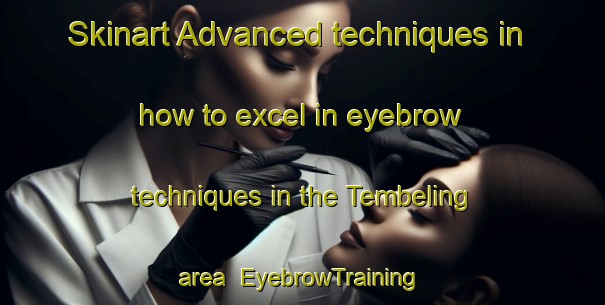 Skinart Advanced techniques in how to excel in eyebrow techniques in the Tembeling area | EyebrowTraining | EyebrowClasses | SkinartTraining-Indonesia
