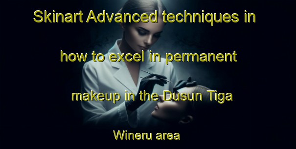 Skinart Advanced techniques in how to excel in permanent makeup in the Dusun Tiga Wineru area | PermanentmakeupTraining | PermanentmakeupClasses | SkinartTraining-Indonesia