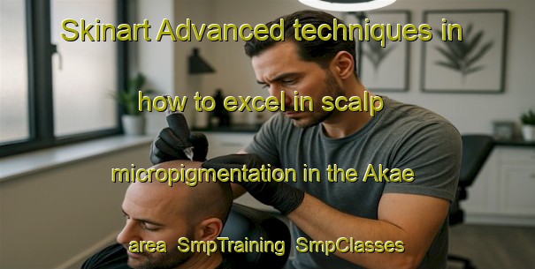 Skinart Advanced techniques in how to excel in scalp micropigmentation in the Akae area | SmpTraining | SmpClasses | SkinartTraining-Indonesia