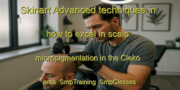 Skinart Advanced techniques in how to excel in scalp micropigmentation in the Cleko area | SmpTraining | SmpClasses | SkinartTraining-Indonesia
