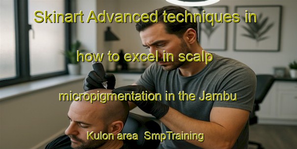 Skinart Advanced techniques in how to excel in scalp micropigmentation in the Jambu Kulon area | SmpTraining | SmpClasses | SkinartTraining-Indonesia