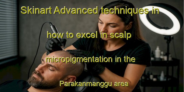 Skinart Advanced techniques in how to excel in scalp micropigmentation in the Parakanmanggu area | SmpTraining | SmpClasses | SkinartTraining-Indonesia
