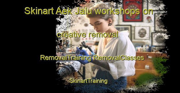 Skinart Aek Jalu workshops on creative removal | #RemovalTraining #RemovalClasses #SkinartTraining-Indonesia