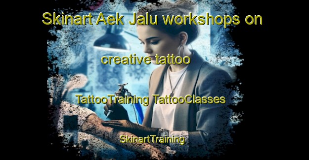 Skinart Aek Jalu workshops on creative tattoo | #TattooTraining #TattooClasses #SkinartTraining-Indonesia