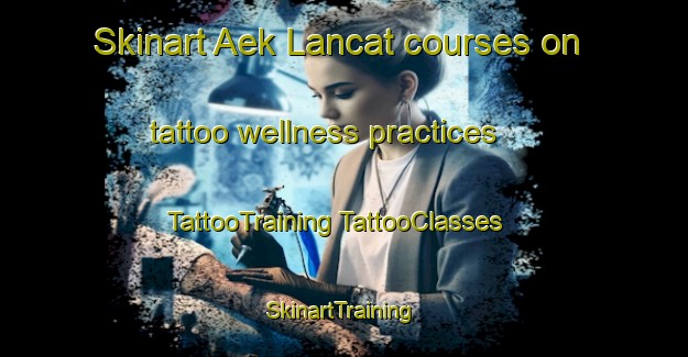 Skinart Aek Lancat courses on tattoo wellness practices | #TattooTraining #TattooClasses #SkinartTraining-Indonesia