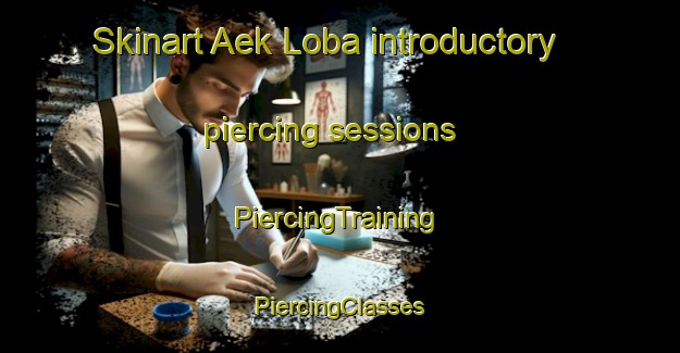 Skinart Aek Loba introductory piercing sessions | #PiercingTraining #PiercingClasses #SkinartTraining-Indonesia