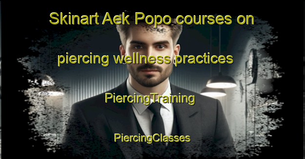 Skinart Aek Popo courses on piercing wellness practices | #PiercingTraining #PiercingClasses #SkinartTraining-Indonesia