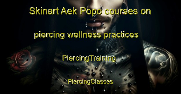 Skinart Aek Popo courses on piercing wellness practices | #PiercingTraining #PiercingClasses #SkinartTraining-Indonesia