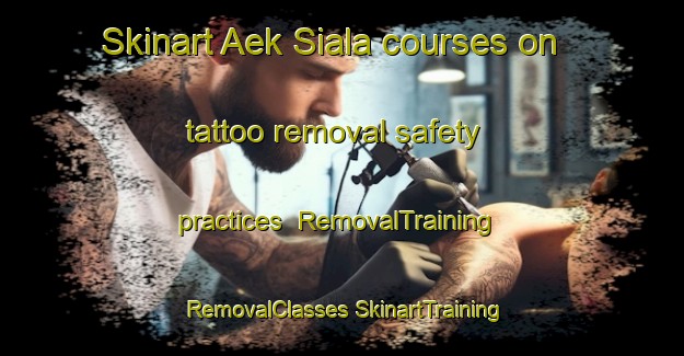 Skinart Aek Siala courses on tattoo removal safety practices | #RemovalTraining #RemovalClasses #SkinartTraining-Indonesia