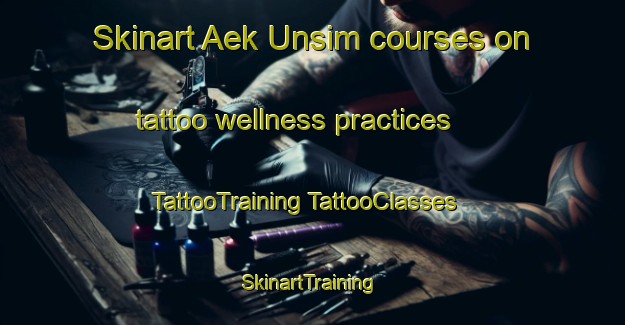 Skinart Aek Unsim courses on tattoo wellness practices | #TattooTraining #TattooClasses #SkinartTraining-Indonesia