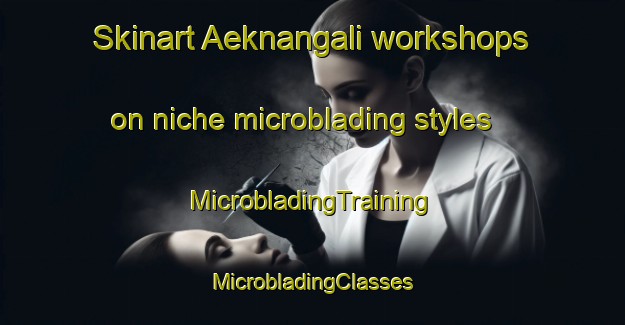 Skinart Aeknangali workshops on niche microblading styles | #MicrobladingTraining #MicrobladingClasses #SkinartTraining-Indonesia