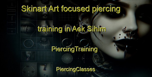 Skinart Art-focused piercing training in Aek Sihim | #PiercingTraining #PiercingClasses #SkinartTraining-Indonesia