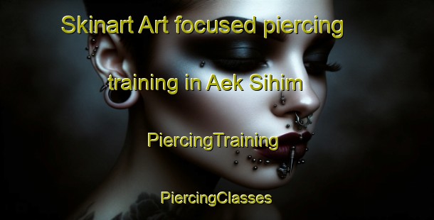 Skinart Art-focused piercing training in Aek Sihim | #PiercingTraining #PiercingClasses #SkinartTraining-Indonesia