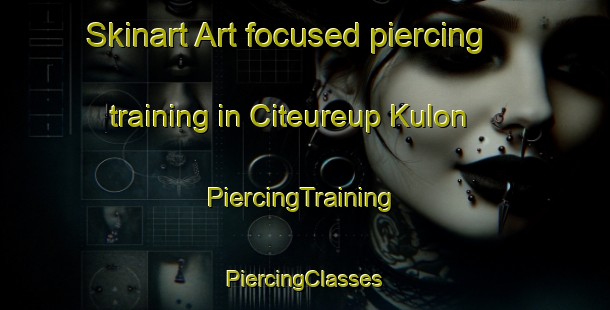 Skinart Art-focused piercing training in Citeureup Kulon | #PiercingTraining #PiercingClasses #SkinartTraining-Indonesia