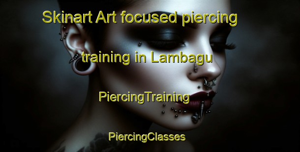 Skinart Art-focused piercing training in Lambagu | PiercingTraining | PiercingClasses | SkinartTraining-Indonesia