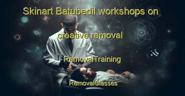 Skinart Batubedil workshops on creative removal | RemovalTraining | RemovalClasses | SkinartTraining-Indonesia