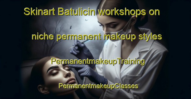 Skinart Batulicin workshops on niche permanent makeup styles | PermanentmakeupTraining | PermanentmakeupClasses | SkinartTraining-Indonesia