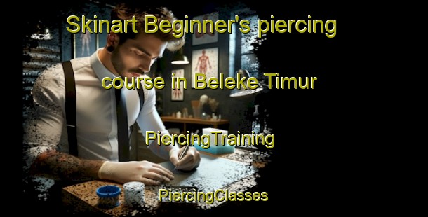 Skinart Beginner's piercing course in Beleke Timur | #PiercingTraining #PiercingClasses #SkinartTraining-Indonesia