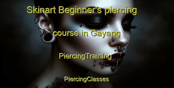 Skinart Beginner's piercing course in Gayang | #PiercingTraining #PiercingClasses #SkinartTraining-Indonesia