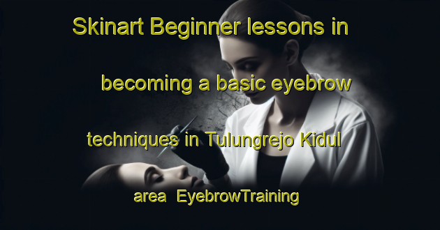 Skinart Beginner lessons in becoming a basic eyebrow techniques in Tulungrejo Kidul area | EyebrowTraining | EyebrowClasses | SkinartTraining-Indonesia