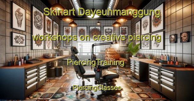 Skinart Dayeuhmanggung workshops on creative piercing | #PiercingTraining #PiercingClasses #SkinartTraining-Indonesia