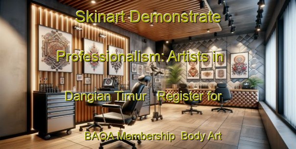 Skinart Demonstrate Professionalism: Artists in Dangian Timur - Register for BAQA Membership | Body Art Qualification Authority | BAQA-Indonesia