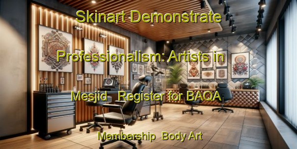 Skinart Demonstrate Professionalism: Artists in Mesjid - Register for BAQA Membership | Body Art Qualification Authority | BAQA-Indonesia