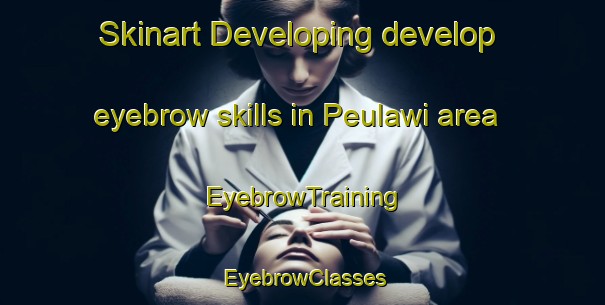 Skinart Developing develop eyebrow skills in Peulawi area | EyebrowTraining | EyebrowClasses | SkinartTraining-Indonesia