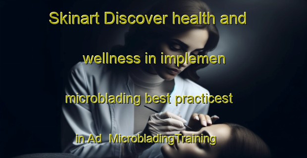 Skinart Discover health and wellness in implemen microblading best practicest in Ad | MicrobladingTraining | MicrobladingClasses | SkinartTraining-Indonesia