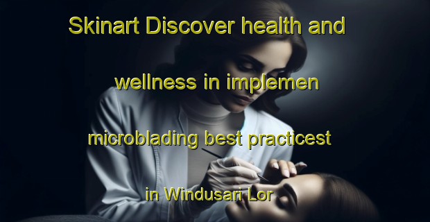 Skinart Discover health and wellness in implemen microblading best practicest in Windusari Lor | MicrobladingTraining | MicrobladingClasses | SkinartTraining-Indonesia
